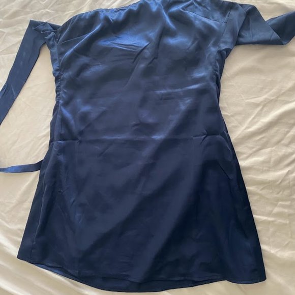 Princess Polly SHAYA STRAPLESS MINI DRESS NAVY - Picture 3 of 4